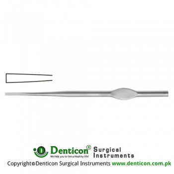 Walter Osteotome Stainless Steel, 19 cm - 7 1/2" Blade Width 7.0 mm